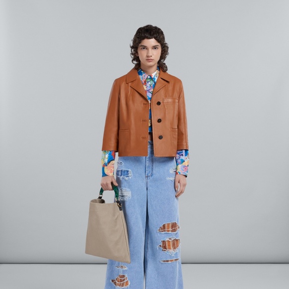 NWT MARNI Venice Resin-Handle Shoulder Bag - Picture 6 of 16